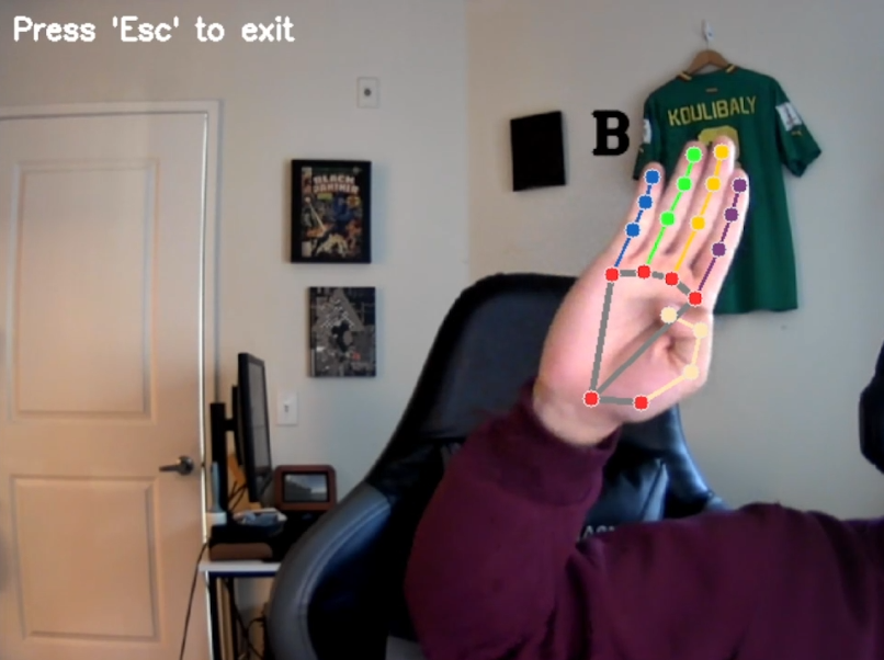 Live Sign Language Recognition